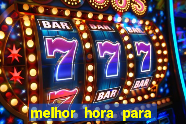 melhor hora para jogar fortune rabbit